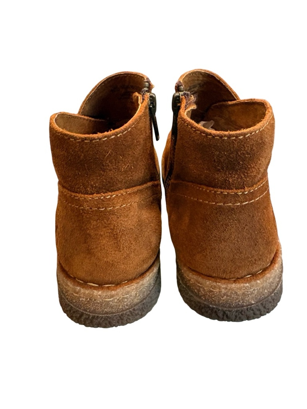 Born Tora Distressed Leather Booties, Sz 8 - Picture 10 of 12